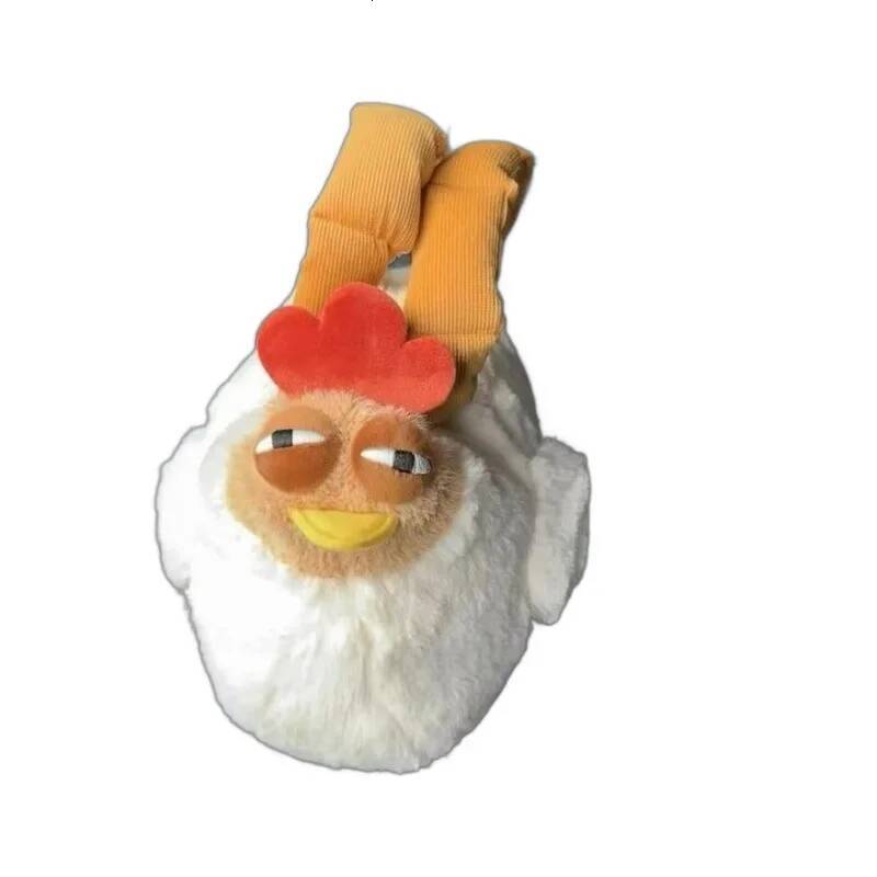 Internet Celebrity Big Rooster Plush Handbag Cute Large-capacity Creative Fashion Storage Personalized Small Bag Purse