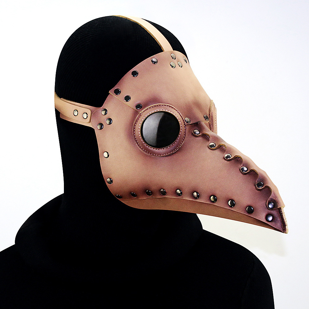 New Steampunk Medieval Plague Bird Beak Mask Anime Party Halloween Prop Decoration ddmymoon