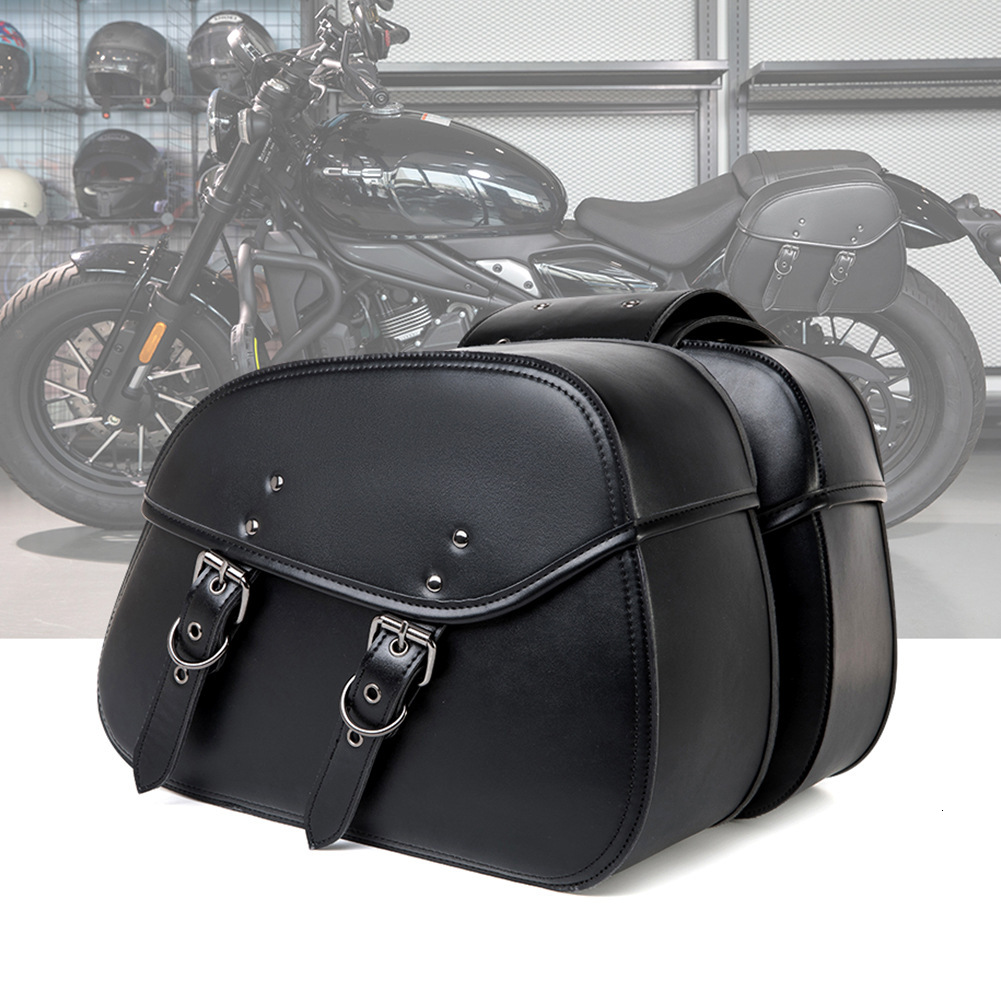 Harley Motorcycle Electric Bike Side Hanging Rider Cruiser Modified Tool Saddle Bag ddmymoon