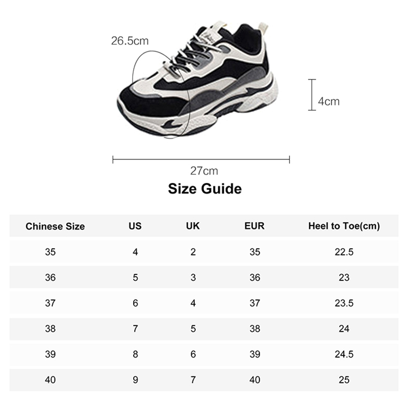 Mulinsen dad shoes for women all seasons women's shoes breathable mesh sports casual shoes all-match small height thick-soled shoes