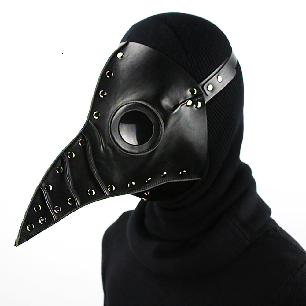 Halloween Plague Doctor Beak Mask Cosplay Prop Gift Party Supplies ddmymoon