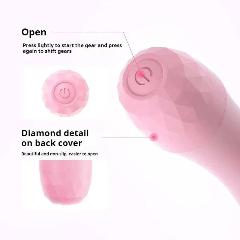 G-Spot & Clitoral Stimulator: Advanced Design Silky Touch Female Masturbating Aid LL-B2014