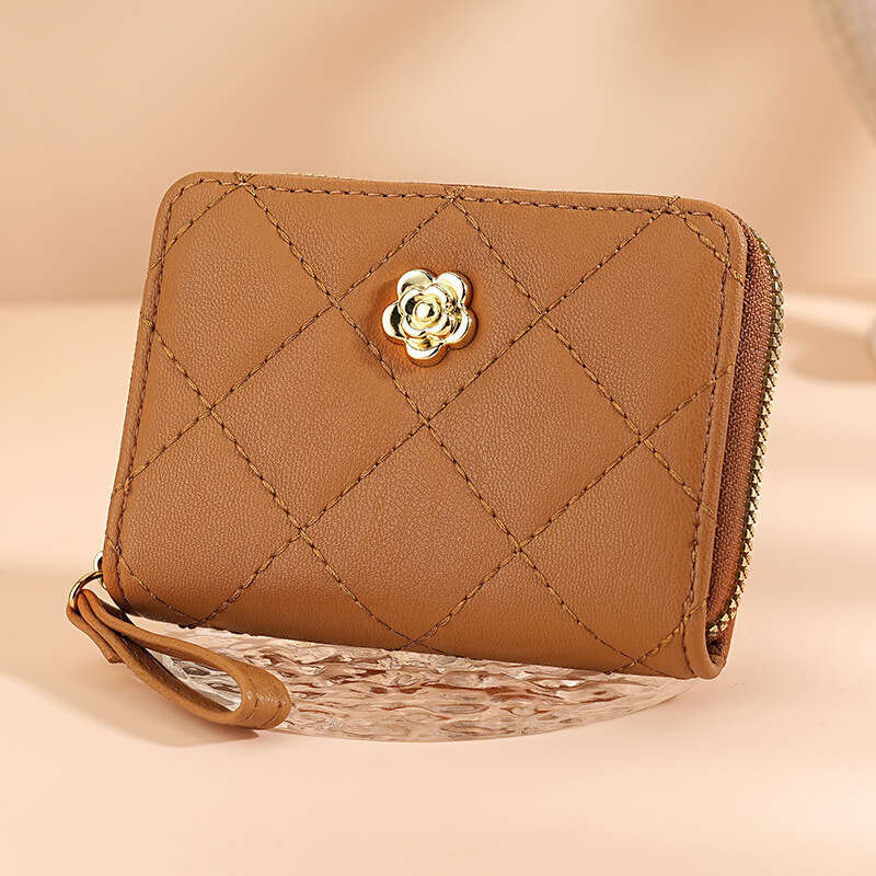 designer bag luxury bag CStyle Quilted Luxury Women's Accordion Holder Multi-Card Slot Large Capacity Bank Card Organizer Mini Coin Purse