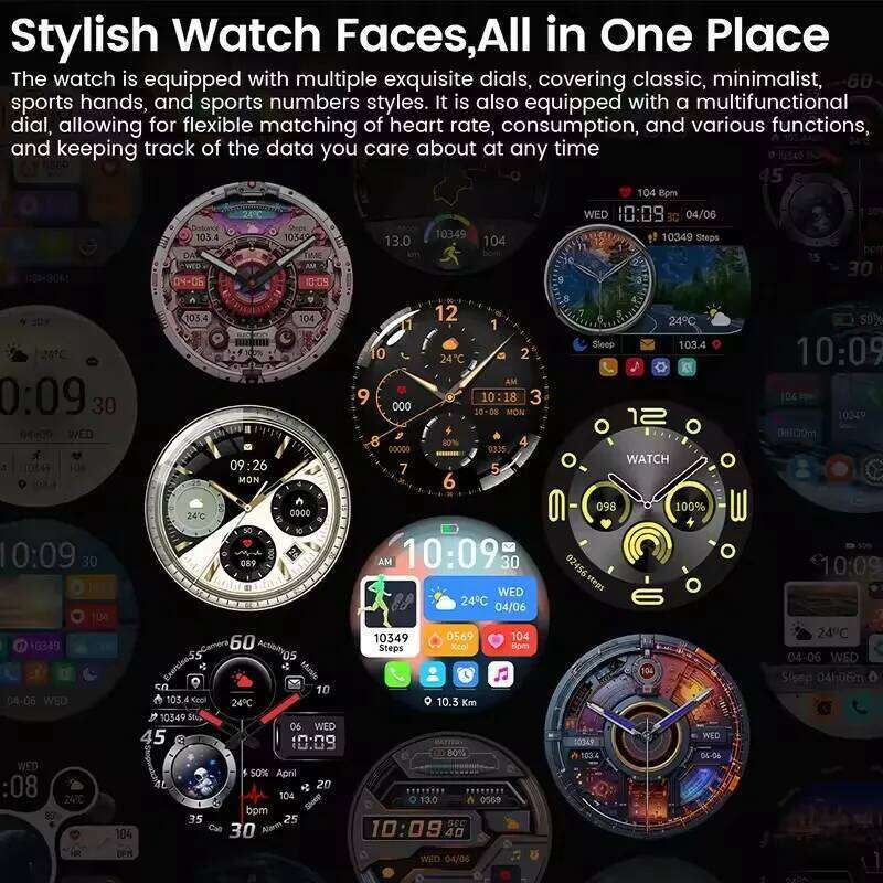 2025 New For Huawe- GT5 Pro Smart Watch Men AMOLED Screen GPS Motion trectory Heart Rate Bluetooth Calls SmartWatch Waterproof