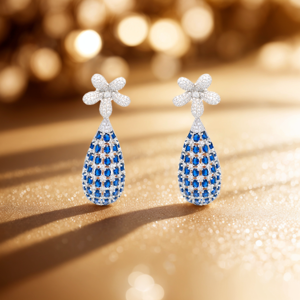 Elegant Ladys Accessory by Lunaria: Premium Grade Solid Gold Overlays Combined With Skin-Friendly Fine Silversmithing