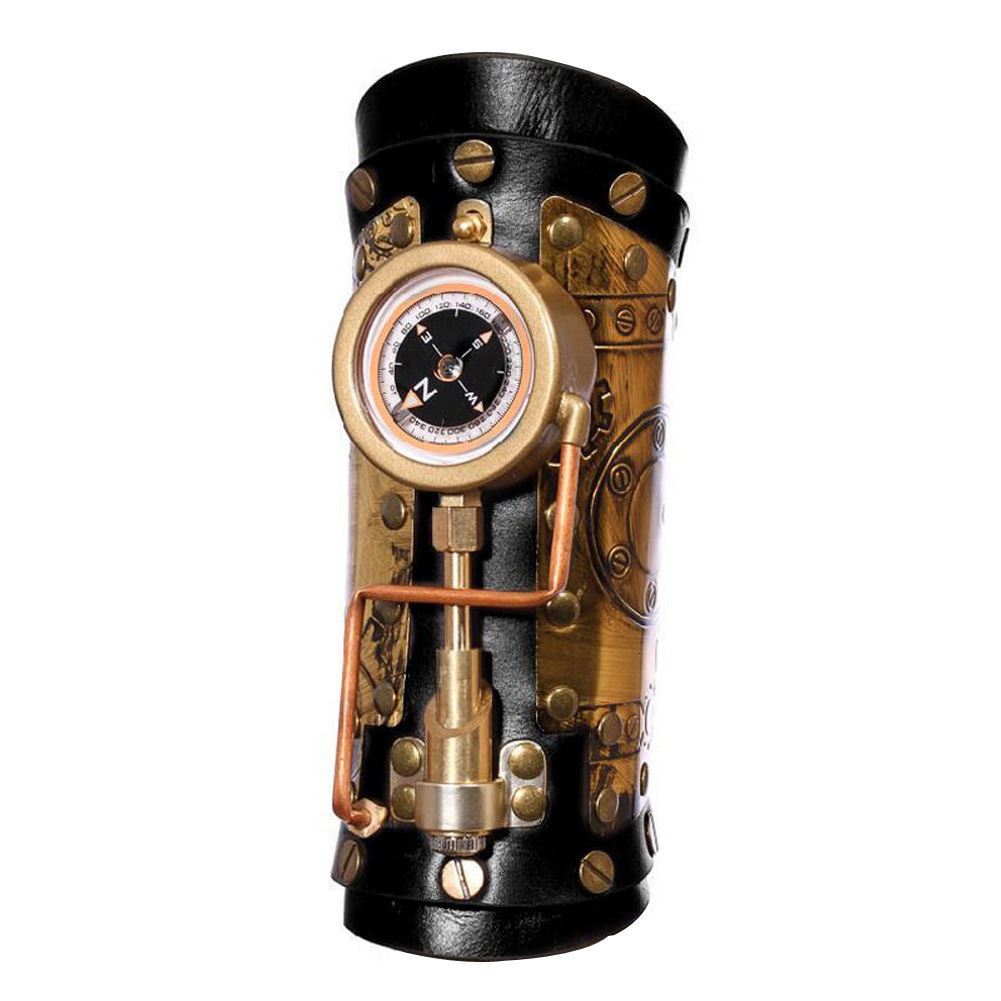 Medieval Steampunk Outdoor Compass Bracelet Jewelry for Women Halloween Anime Party Arm ddmymoon