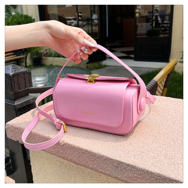 2025 New Women's Design Cross-border Handbag Box Korean Fashion Fresh Style Unique Shoulder Crossbody Bag