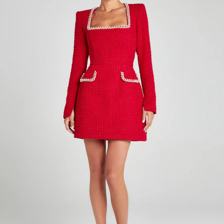 Free shipping designer dress for women Commuting in one step skirt wrapped buttocks slimming and slimming