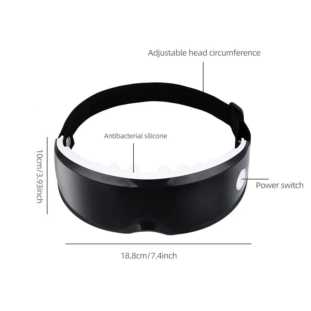 Eye Massager Magnetic Vibrator Smart Eye Massage Instrument Removal 9 Modes Relieves Fatigue Eyeball Massage 250726