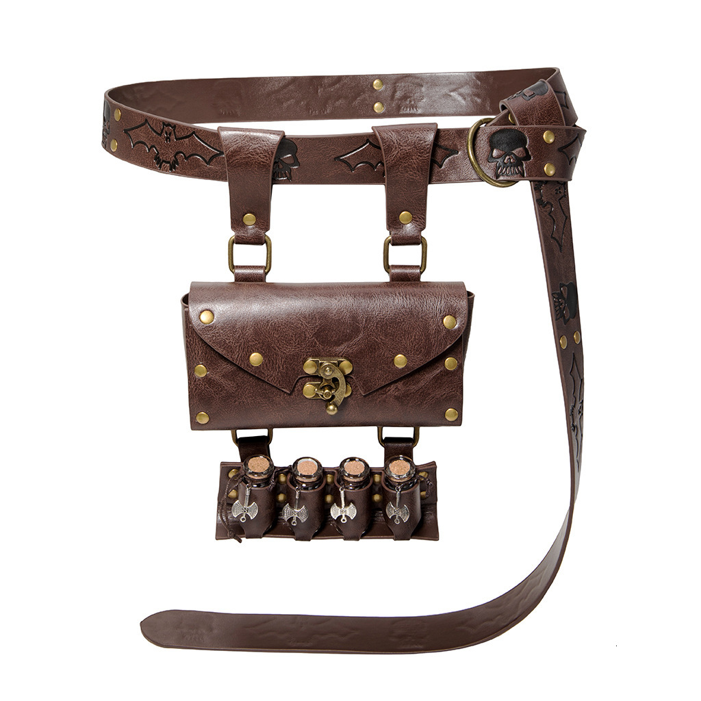 Punk Style Women's Outdoor Casual Niche Decorative Waist Bag Clothing Accessories ddmymoon