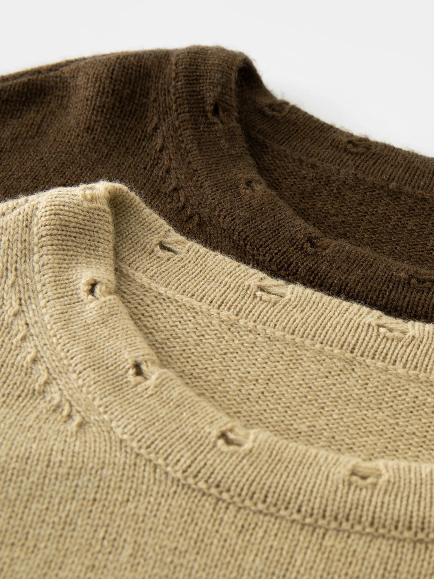 Dushu Winterwomen Sweater Letter Printed Female Brown Casual Pullover Sweaters Round Neck Drop Sleeve Knitted Tops 24DS84642 250728