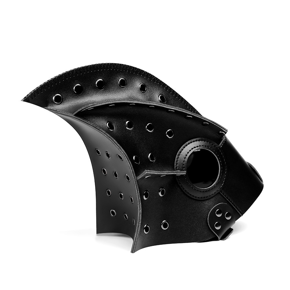 Halloween Punk Leather Plague Doctor Mask Cosplay Party Ball Performance ddmymoon