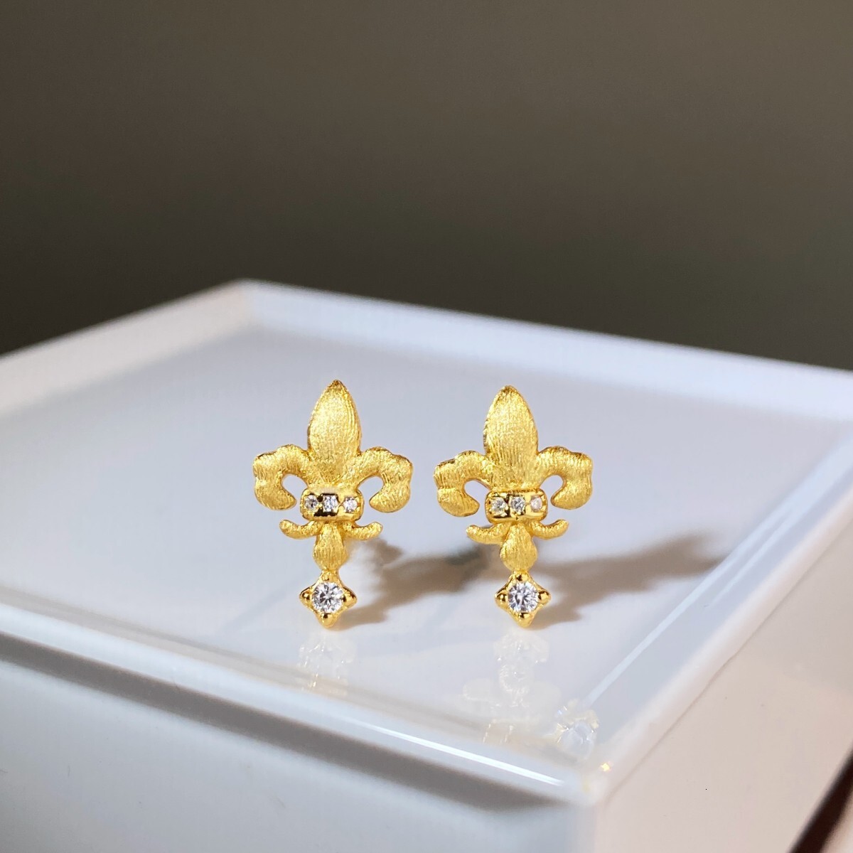 Sterling Sier Plated Necklace Earrings Bracelet Handcrafted Brushed Style High-end Simple Jewelry for Women