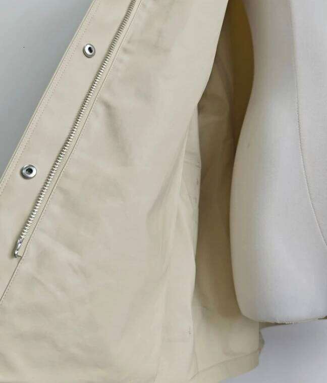 hoodie Women Spring and Summer New High-end Texture 100% Cotton Spliced Corduroy Neck Jacket jacket