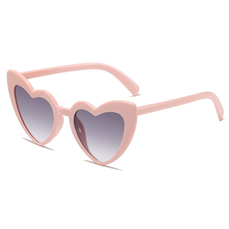Free Shipping 2025 New Designer Sunglasses New Heart-shaped Sunglasses Party Irregular Heart Glasses Internet Celebrity Street Fashion Men And Women S