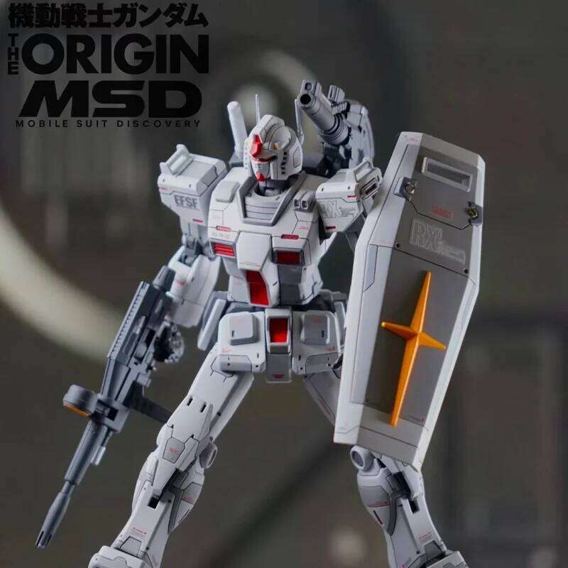 012 Ganso PB Limit GTO RX-78-2 HG 1/144 Leave the factory color Assemble The Model Action Figure Ornament Toy Gifts Collectible