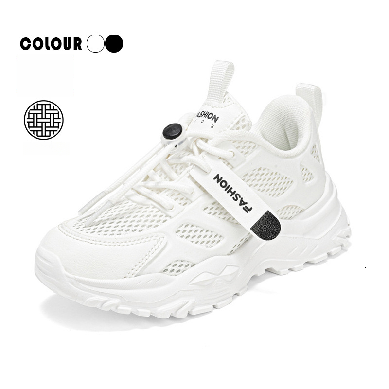 National Trend Sports Spring Summer New Mesh Children's Running Breathable Boys and Girls Student Shoes