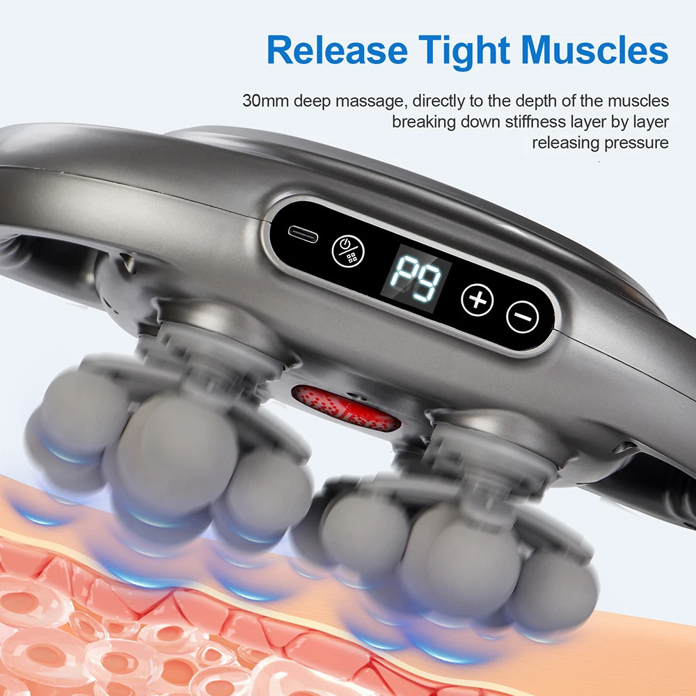 22Head Fascia Gun HighFrequency Vibration Body Massage Back and Waist Massager Neck Shoulder Muscle masajeador 250714