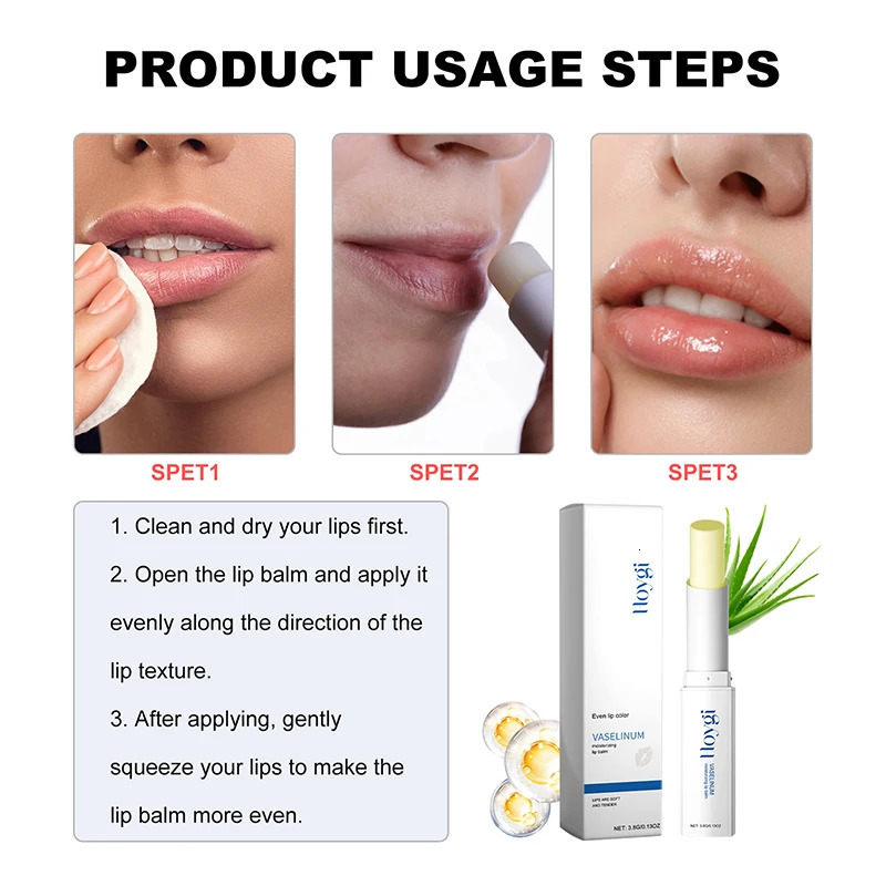 Instantly Lip Balm Dark Lighten Melanin Lip Mask Fade Lip Line Brighten Exfoliating Dead Skin Lip Care 250726