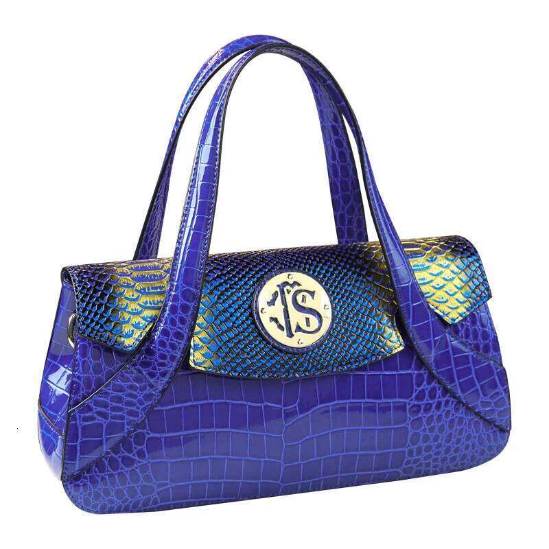 Genuine Leather Women's Bag Fashion Snake Pattern Ladies Tote Handbags Large Capacity Mom Shoulder Crossbody Bags