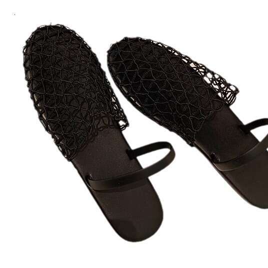 Designer Outdoor Wear, High-End Feel, 2025 Closed-Toe Sandals for Women, Summer Huizhou Women's Shoes, Soft Sole, Comfortable