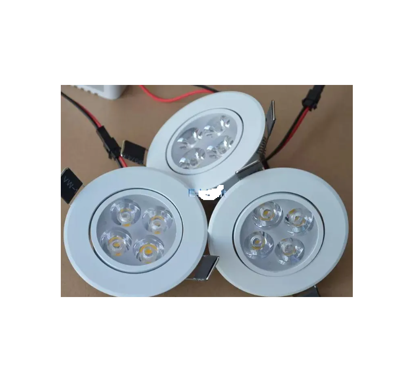 AC 85~265V 110V 220V Dimmable 12W Led Downlight Recessed Ceiling Lamp Pure/Warm White Led Fixture Down Light CE&ROHS DHL