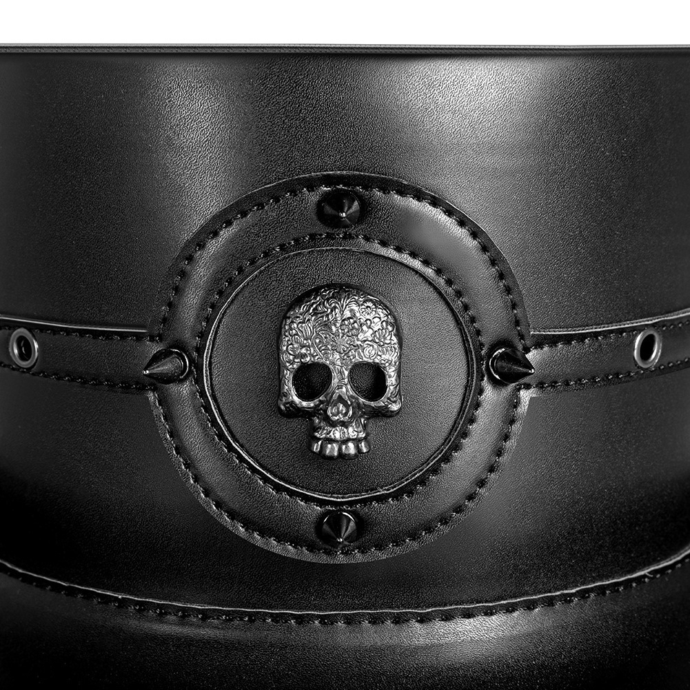 Halloween Cosplay Punk Plague Doctor Unisex Magic Gentleman Top Hat Women Accessories ddmymoon