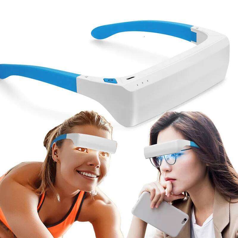 SAD Light Therapy Glasses Anti-Aging Eyes Fatigue Relief Relaxation Phototherapy Eye Massage assage Beauty Device
