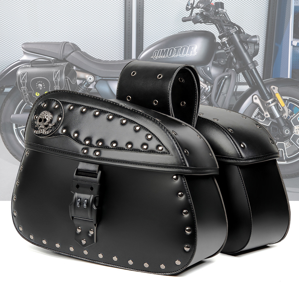 Harley Motorcycle Modification Special Anti-theft Password Lock Side Box Large Capacity Gear Bag Direct Shipping ddmymoon