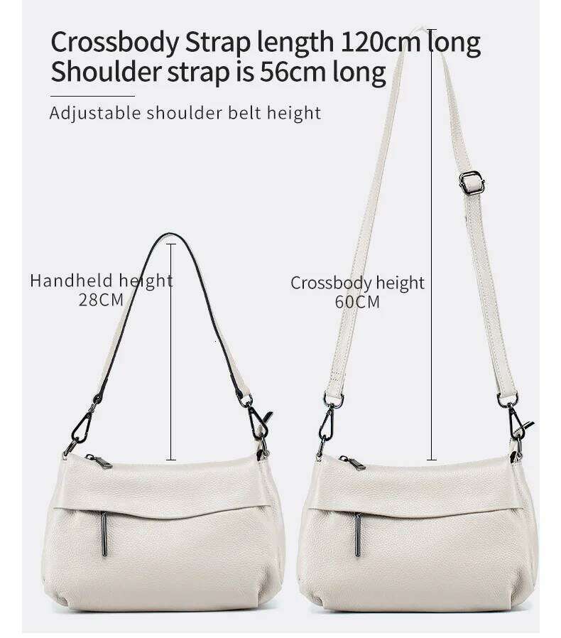 Designer Bags High Quality Real Handbag Ladies' Genuine Leather Shoulder Women's Casual Messenger Bags Versatile Crossbody Bag Luxury Bag