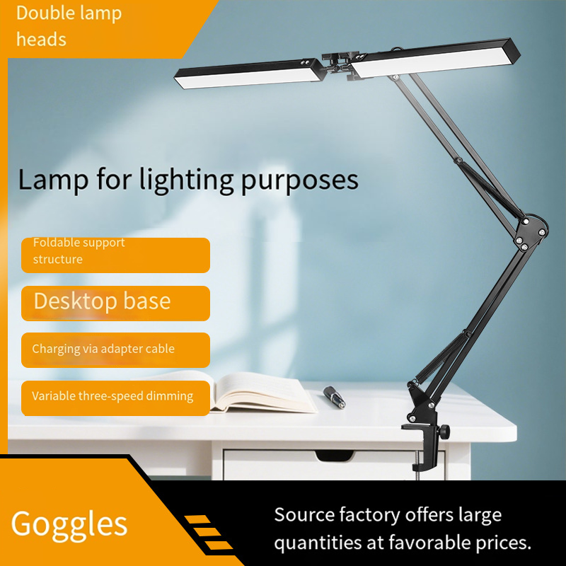 Professional LED Desk Lamp Ultra Bright 3900 Lumens Adjustable Brightness Eye-Friendly Task Light Home Office Crafting Sewing Z241123