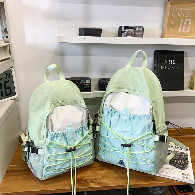 2025 designer's new outdoor backpack, fitness bag, drawstring, hiking bike, sports backpack