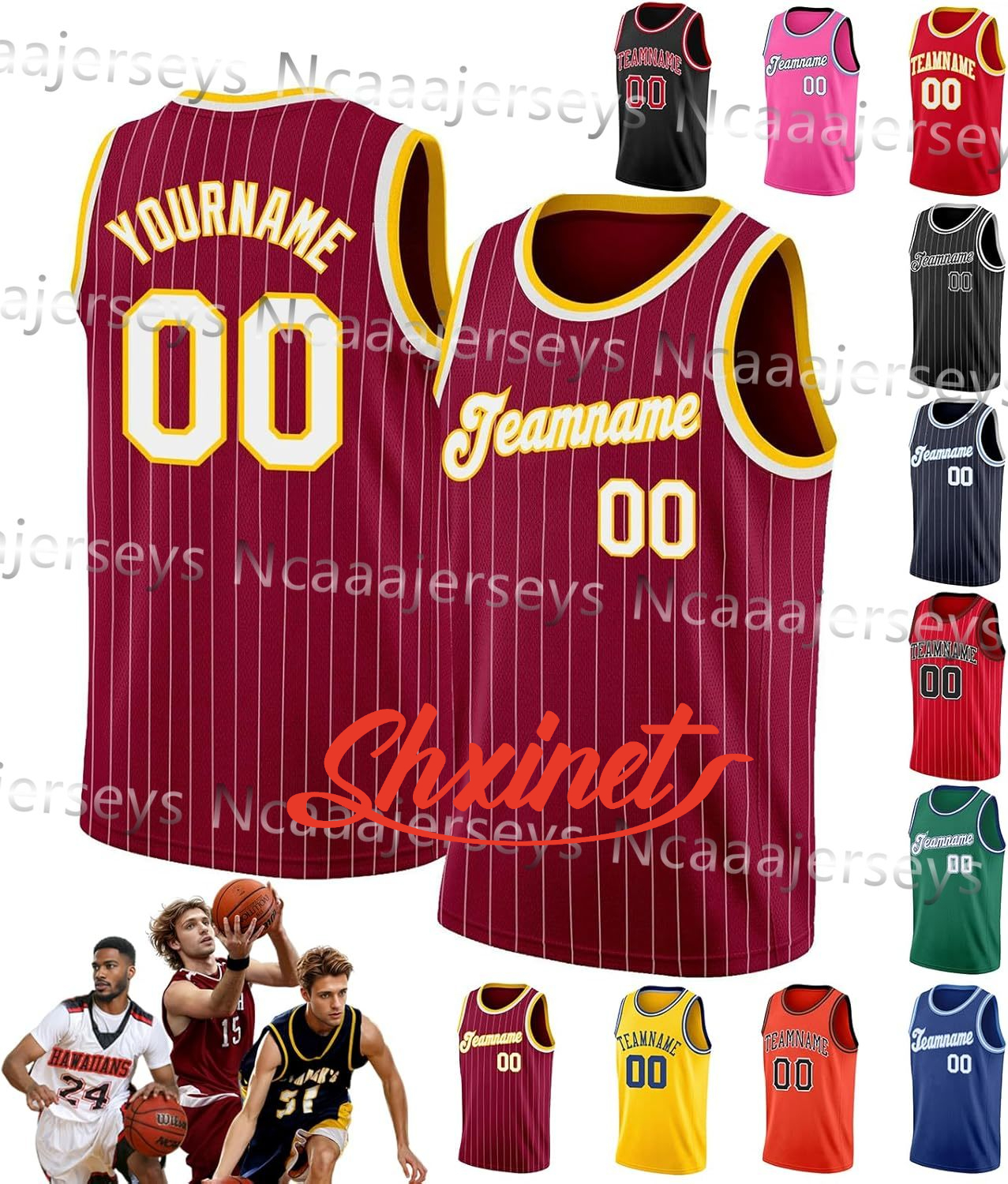 Personalized Custom Basketball Jersey Banchero Suggs Wagner Men Women Youth Name Number Embroidered Letter Design Polyester