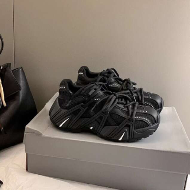 Su Yinyin Thick-Soled Dad Shoes for Women, Back-to-School Season Casual Shoes, Couple Style, Comfortable Soft-Soled Sneakers, Lightweight