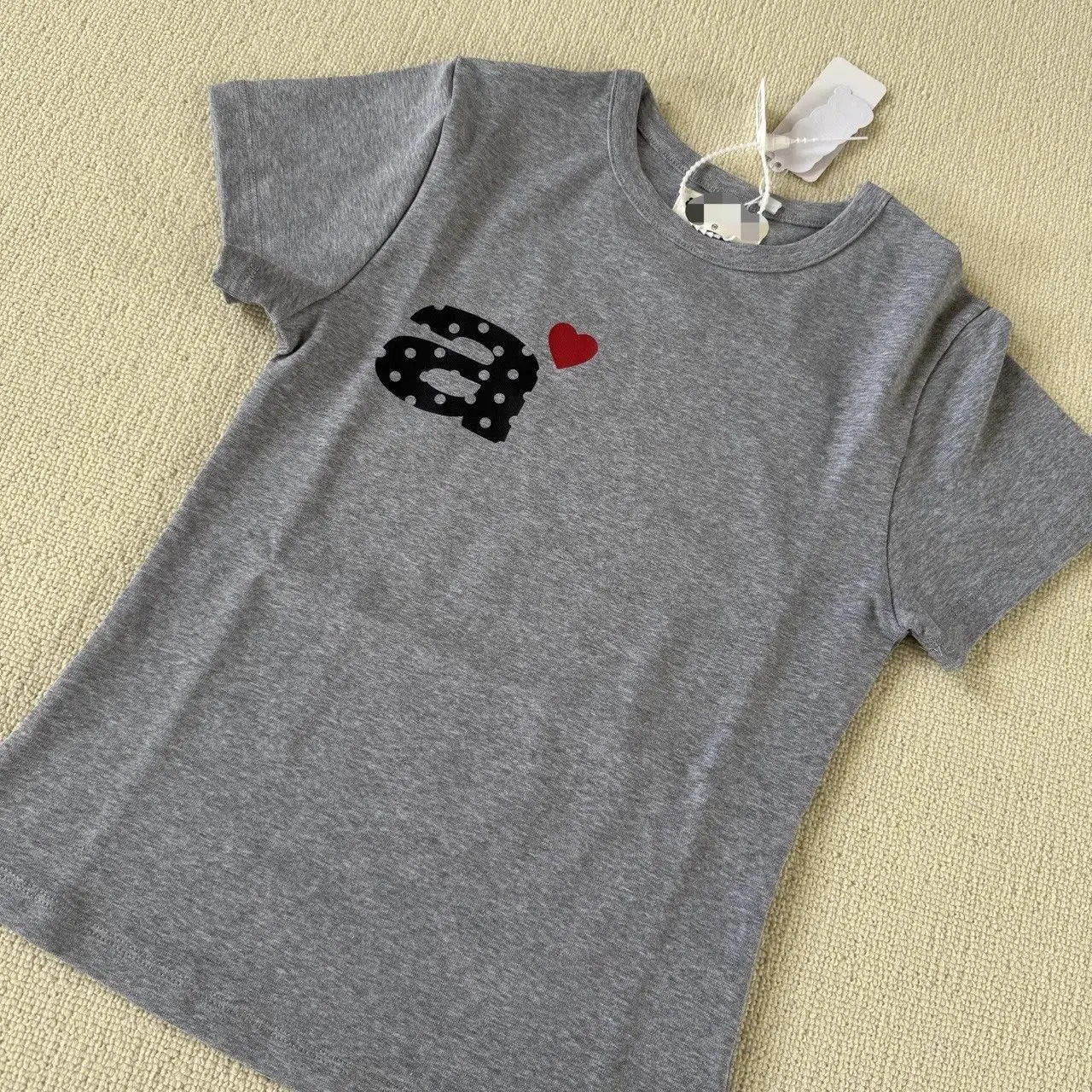 Korean Style Fashion Retro Kawaii Letter Graphics T shirts Women Slim Y2K Top Harajuku Gothic Casual Streetwear 250728