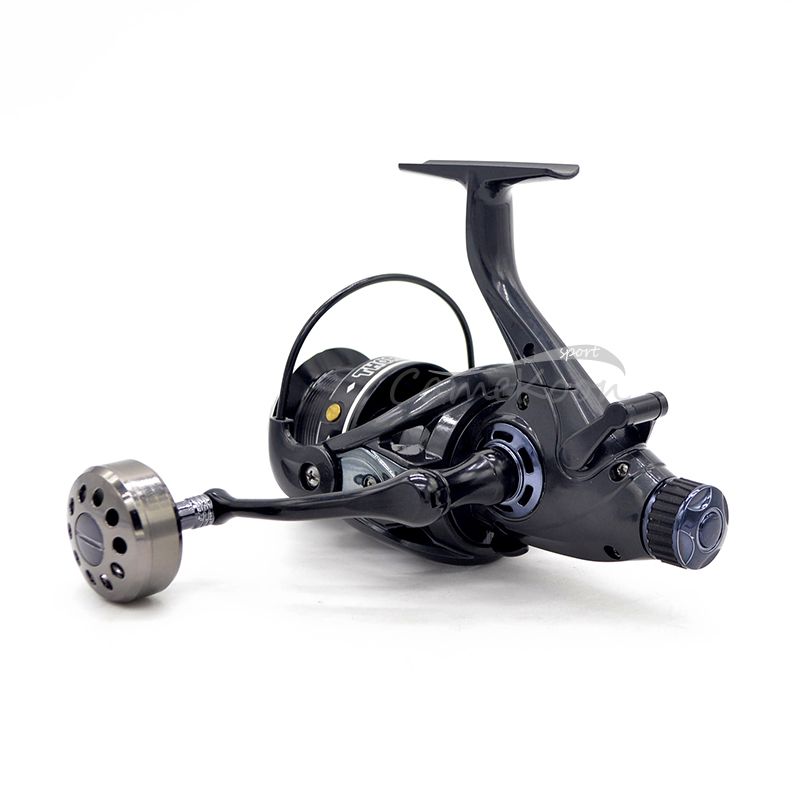 Baitfeeder Spinning Reel for Live Liner Carp Catfish Fishing - Front and Rear Drag System - 4000 to 10000 Series