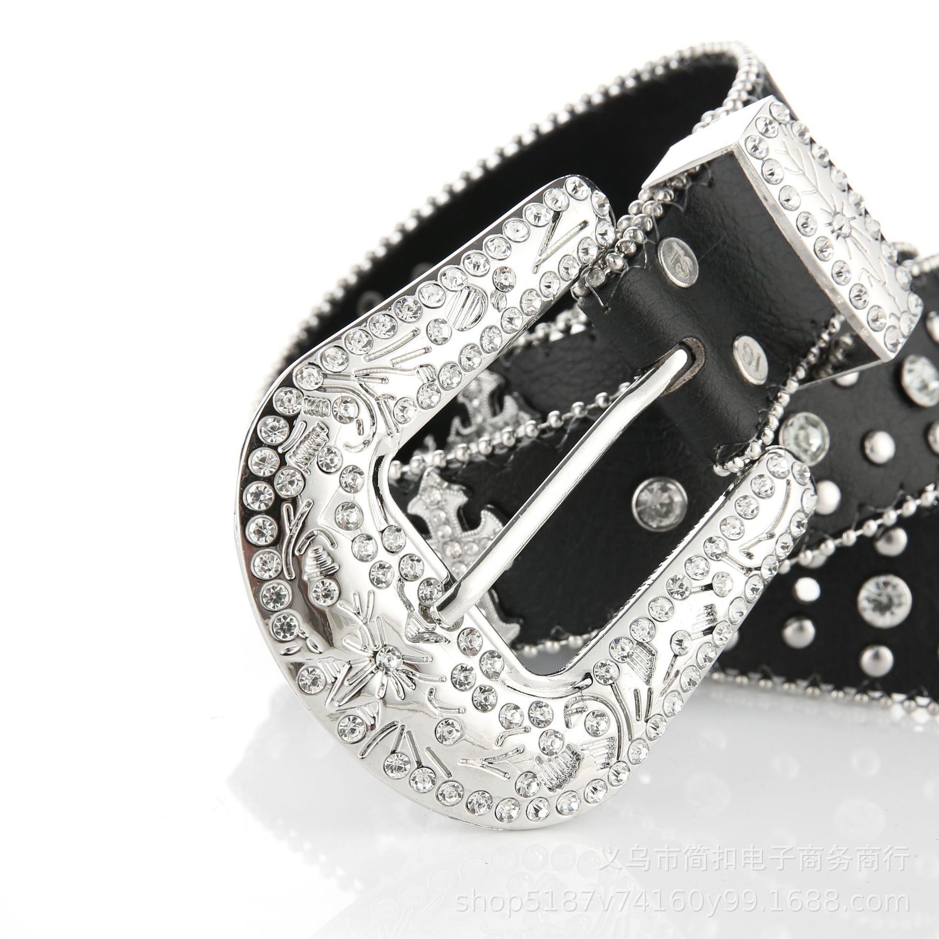 Designer Belt Cowhide Belts Woman Men Leather Belts Crystal Belt Strap Luxury Women's Chain Belt Buckle Fashion Pin Buckle Belt With Strap