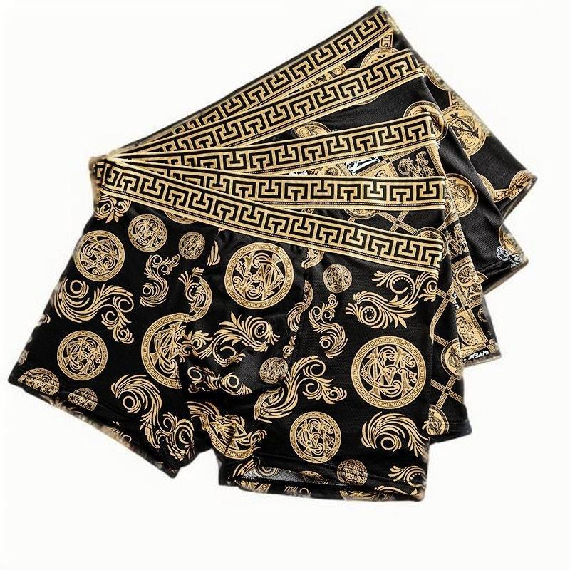 High-end men's underwear comfortable and breathable boxer briefs for autumn and winter 2025s free shipping