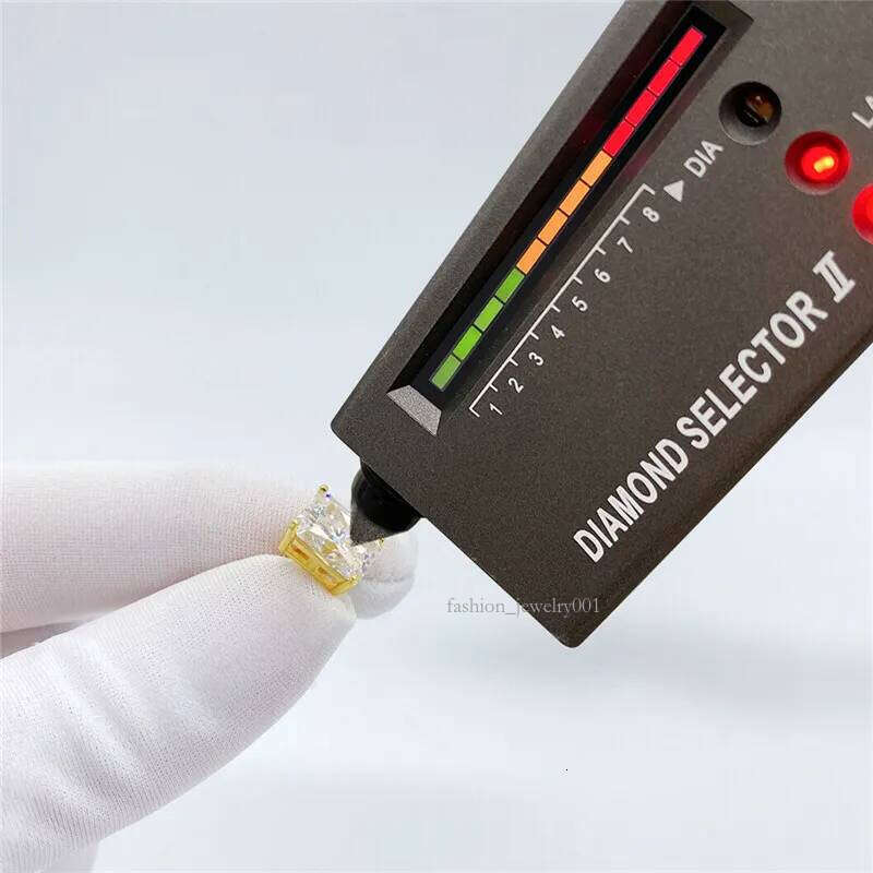 S Sterling Sier Test Dia Pass Moissanite Studs Earrings Men Women Nice Gift for Friends