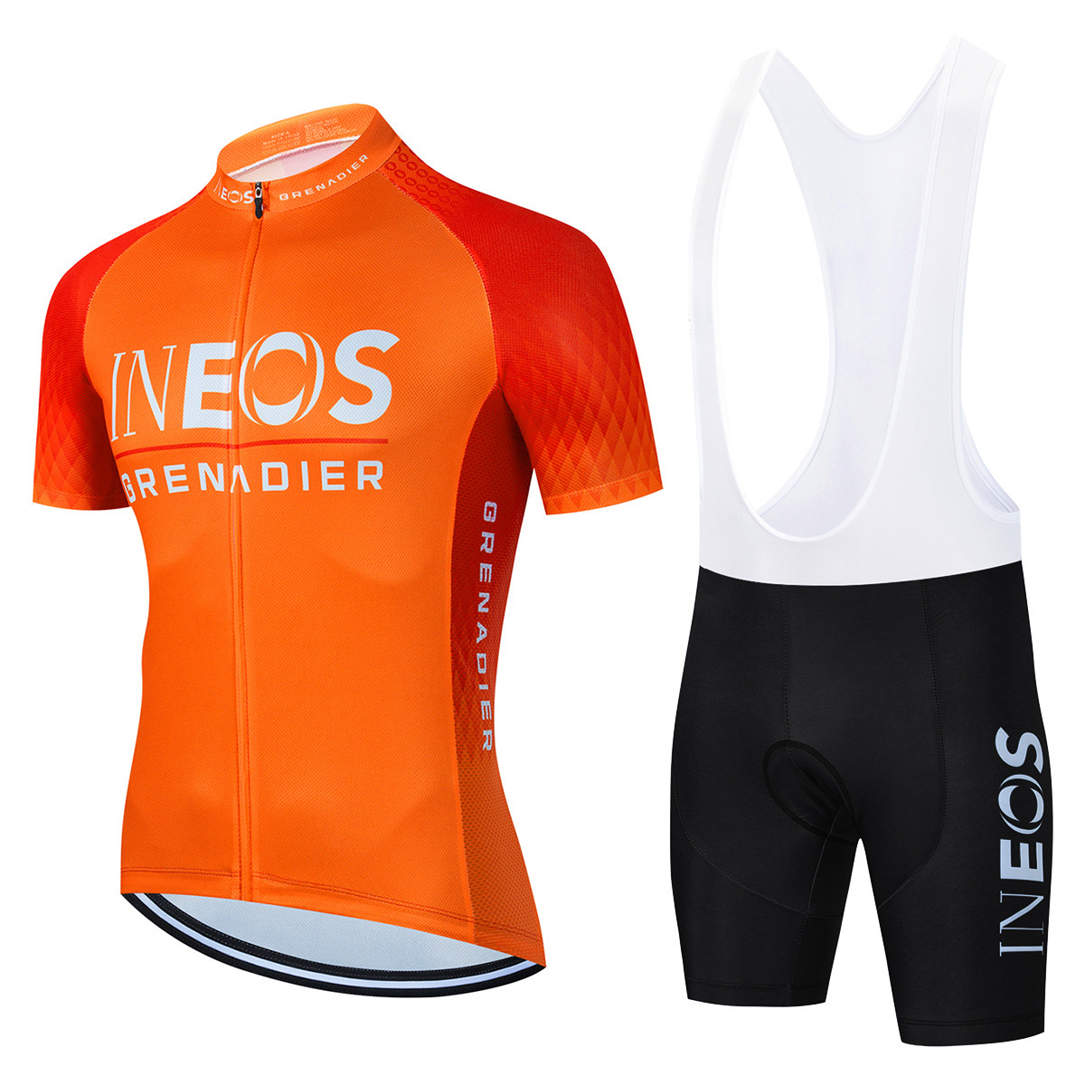 Bike Jersey and Shorts 2025 Men's Summer Cycling Jersey Set - Breathable Race Fit for Road Mountain Bike Free Shipping