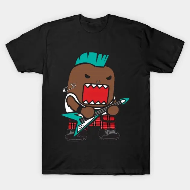 High street oversize t shirt punk domo graphic t shirts gothic pro choice short harajuku streetwear y2k tops cotton men clothing 250728
