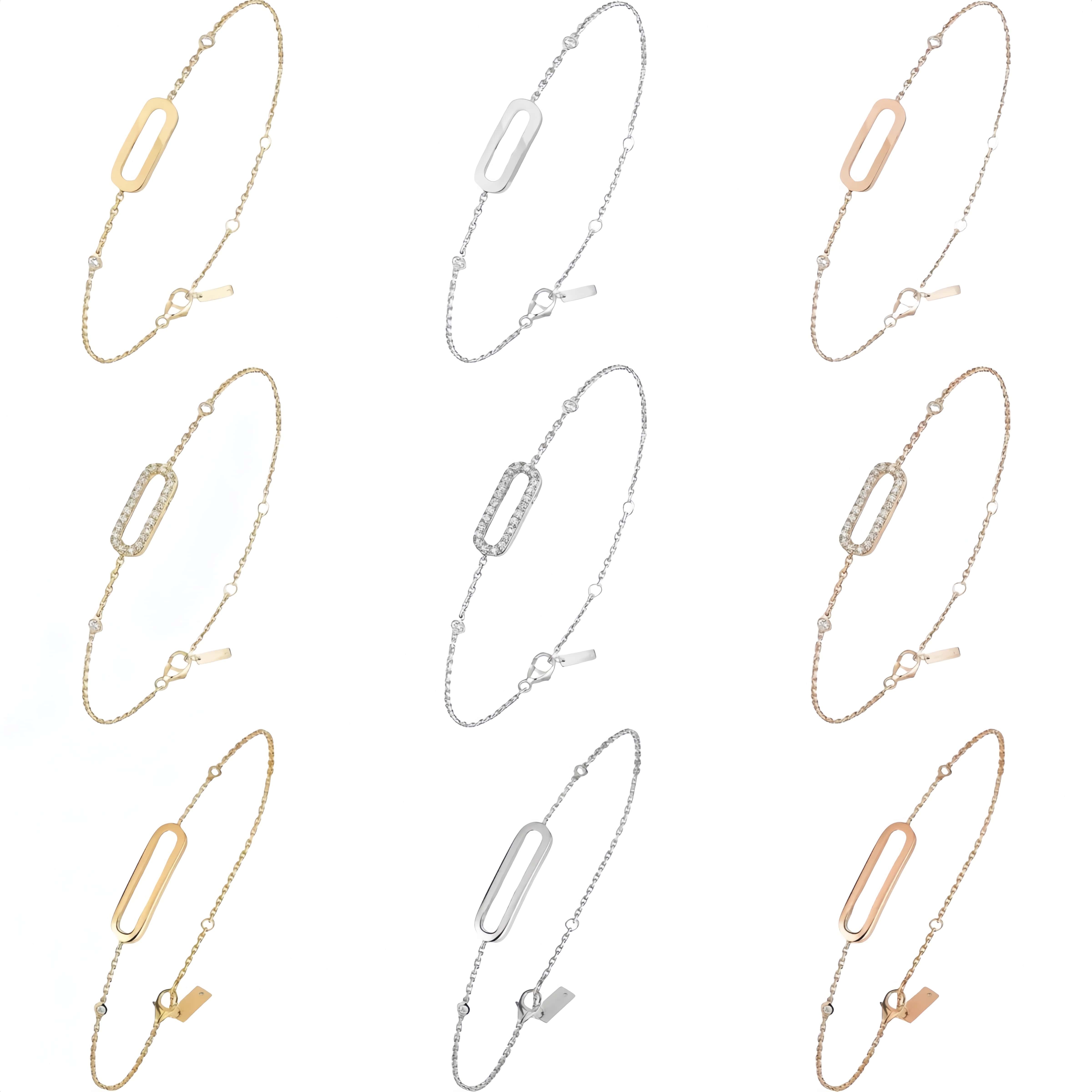 Bracelet designer bracelet for women baby move bracelets high quality luxury designer bracelets 925 silver diamonds bracelet fashion gift elegant bracelet