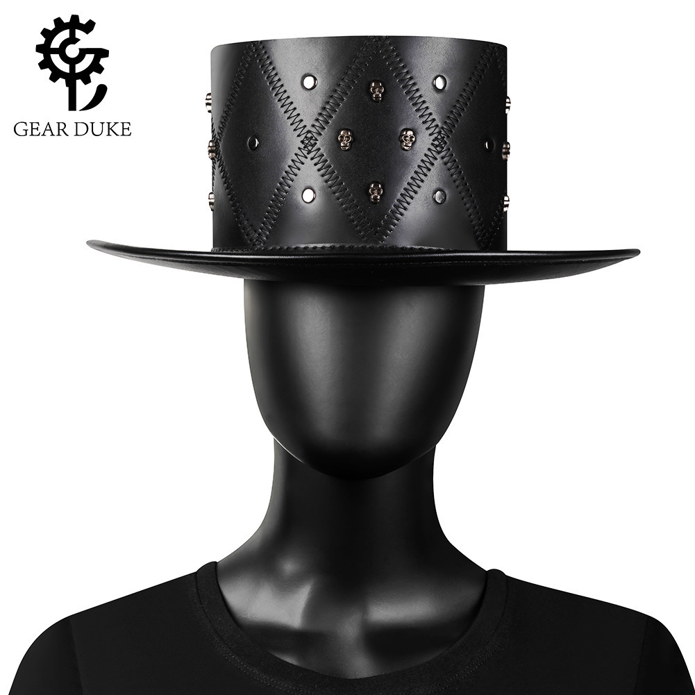 New Halloween Top Hat Steampunk Performance Costume Anime Game COSPLAY Accessories ddmymoon