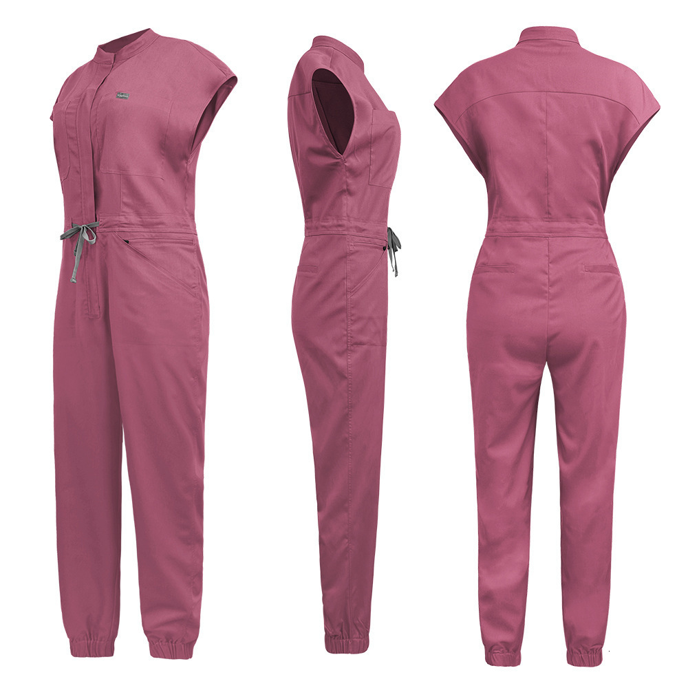 Fashion Spandex Uniform Scrubs Sets Nursing Scrubs Hospital Uniform Doctor Nurse Uniforms Women Scrub Set 250421