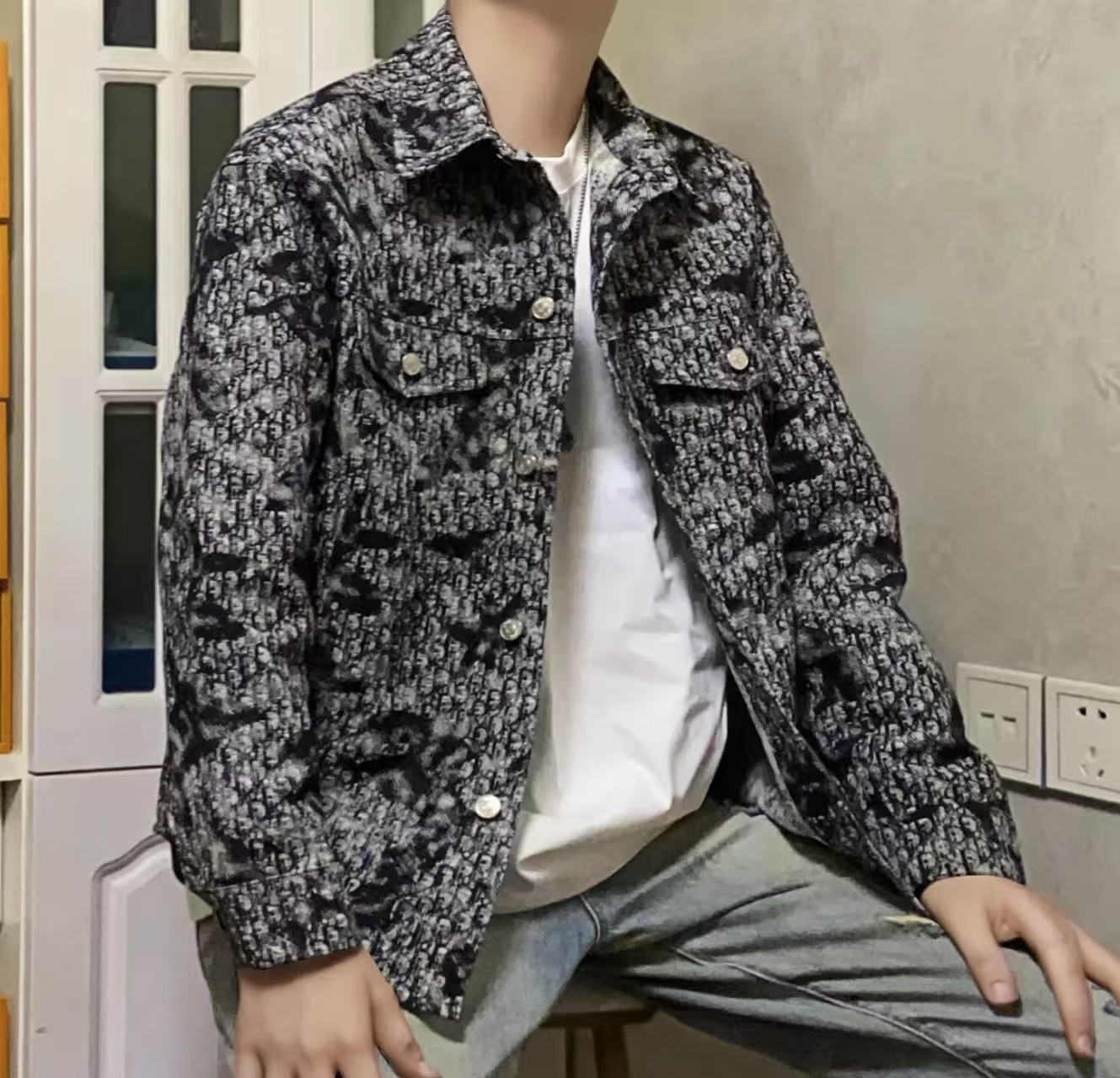 D Brand Denim jacket outdoor mens and womens designer brand luxury gift Valentines Fathers Christmas.M198