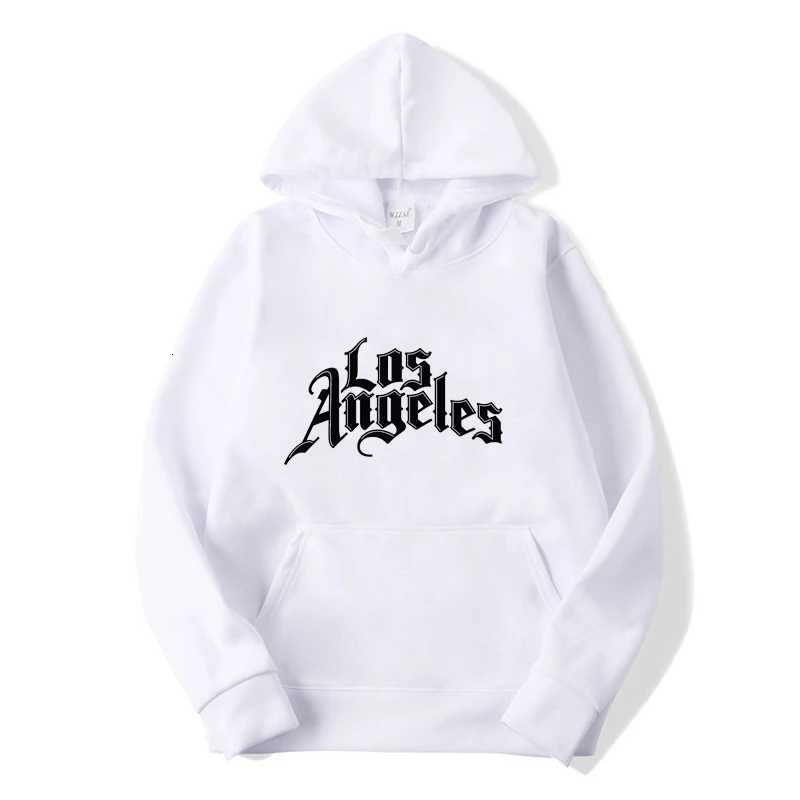 Los Angeles Printing Sweatshirts Mens Loose Hip Hop Style Hoodies High Quality Spring and Autumn Casual Hoodies W250408