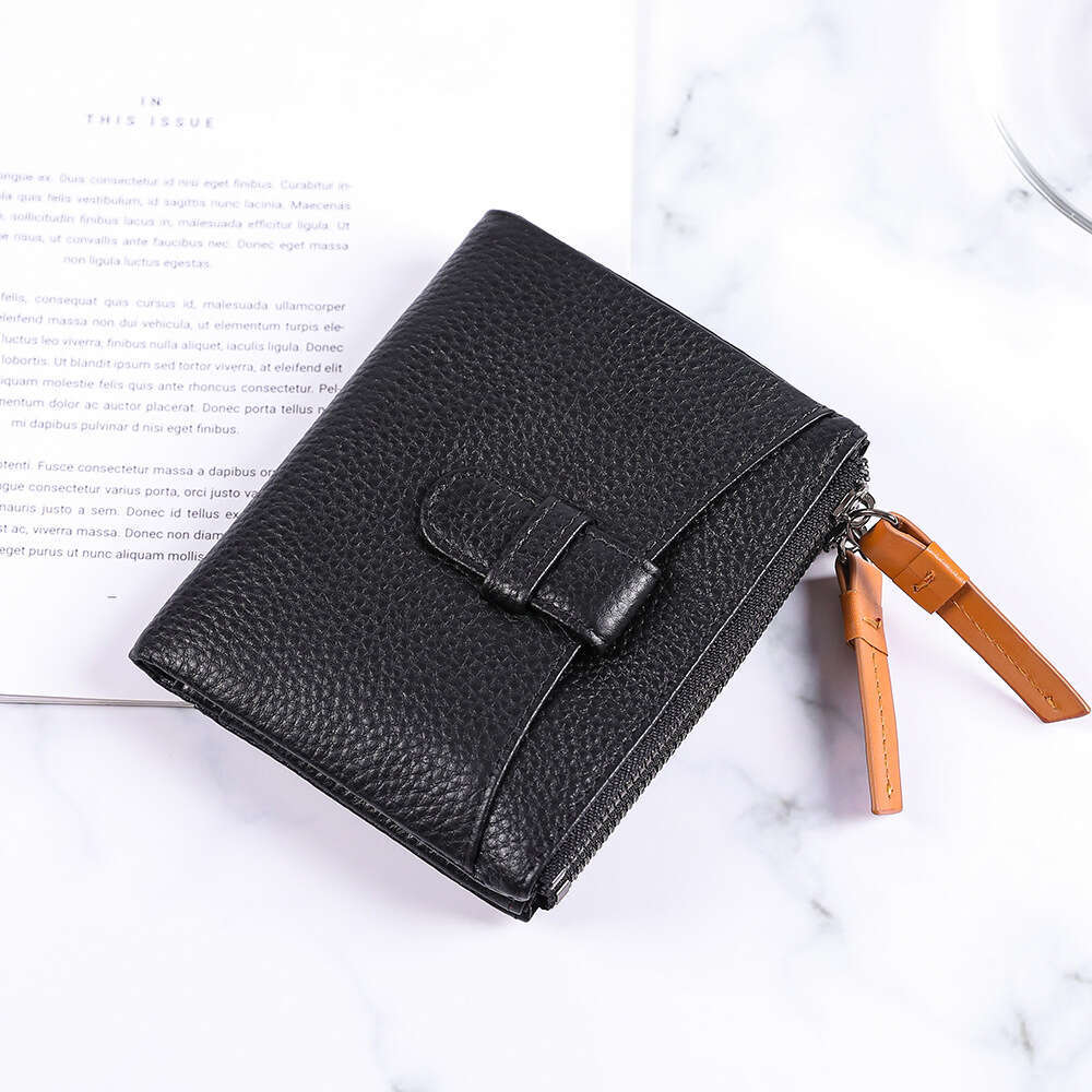 Japanese Fashion Short Zipper Women's Wallet Korean Version Multifunctional Coin Purse designer wallet B5 B5