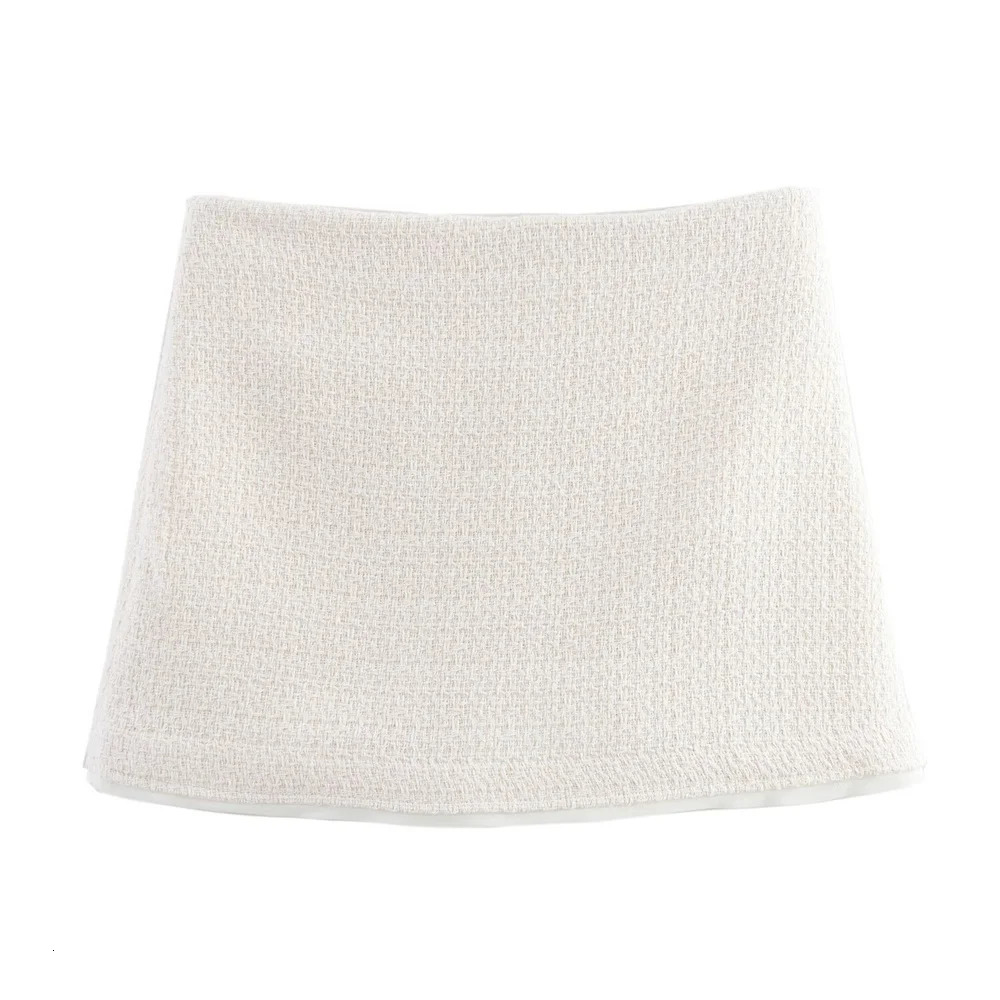 Women Tweed Short Jacket with Bow Tie and Mini Skirt Set Elegant Chic Style for Sale on 250728