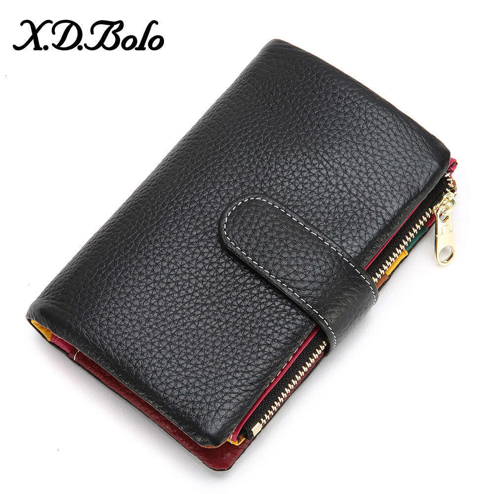 Japanese Women's Fashionable Ladies Wallet Zipper Buckle Korean Version Multi-Card Slot Coin Purse designer wallet B5 B5