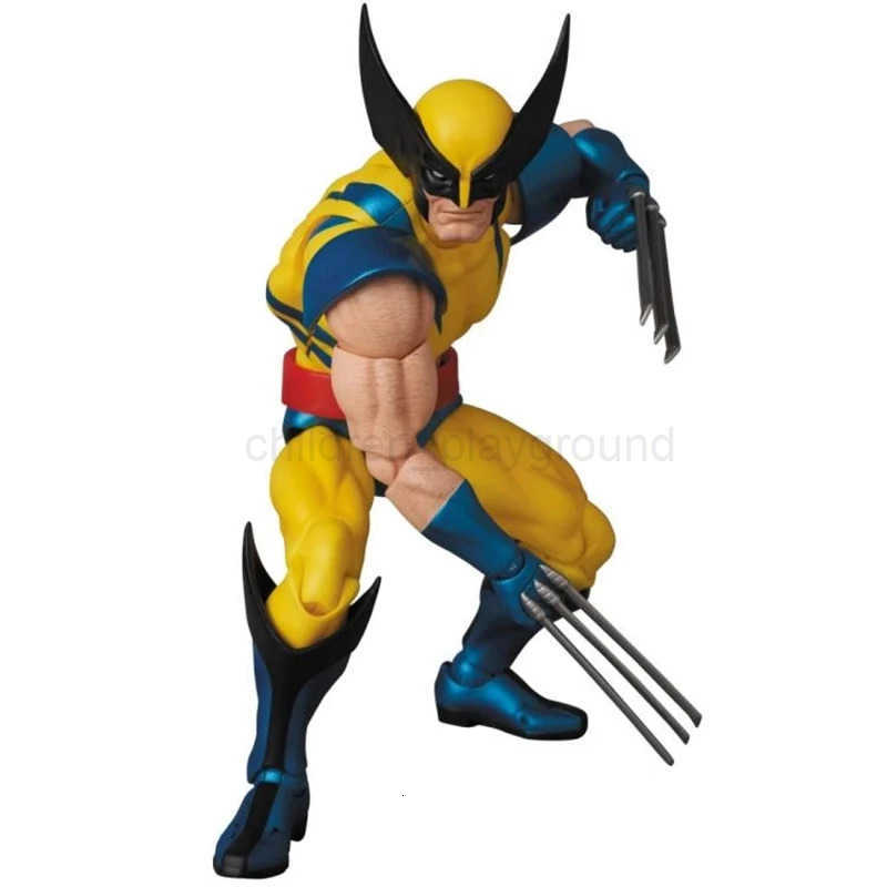 Disney In stock CT TOYS MAFEX 96 Wolverine figure Brown Comic X-men action figure MAFEX 138 SHF anime figurine KO model toy kids gifts W250728